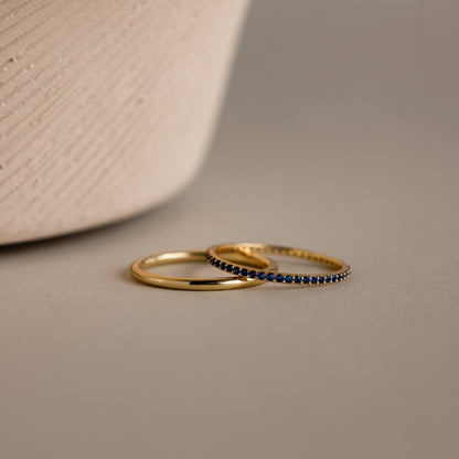 Birthstone Tennis Ring Set