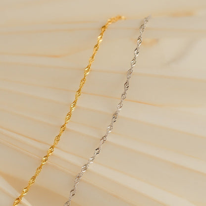 Singapore Twist Bracelet